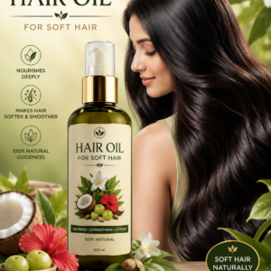 Hair oil (for soft hair)